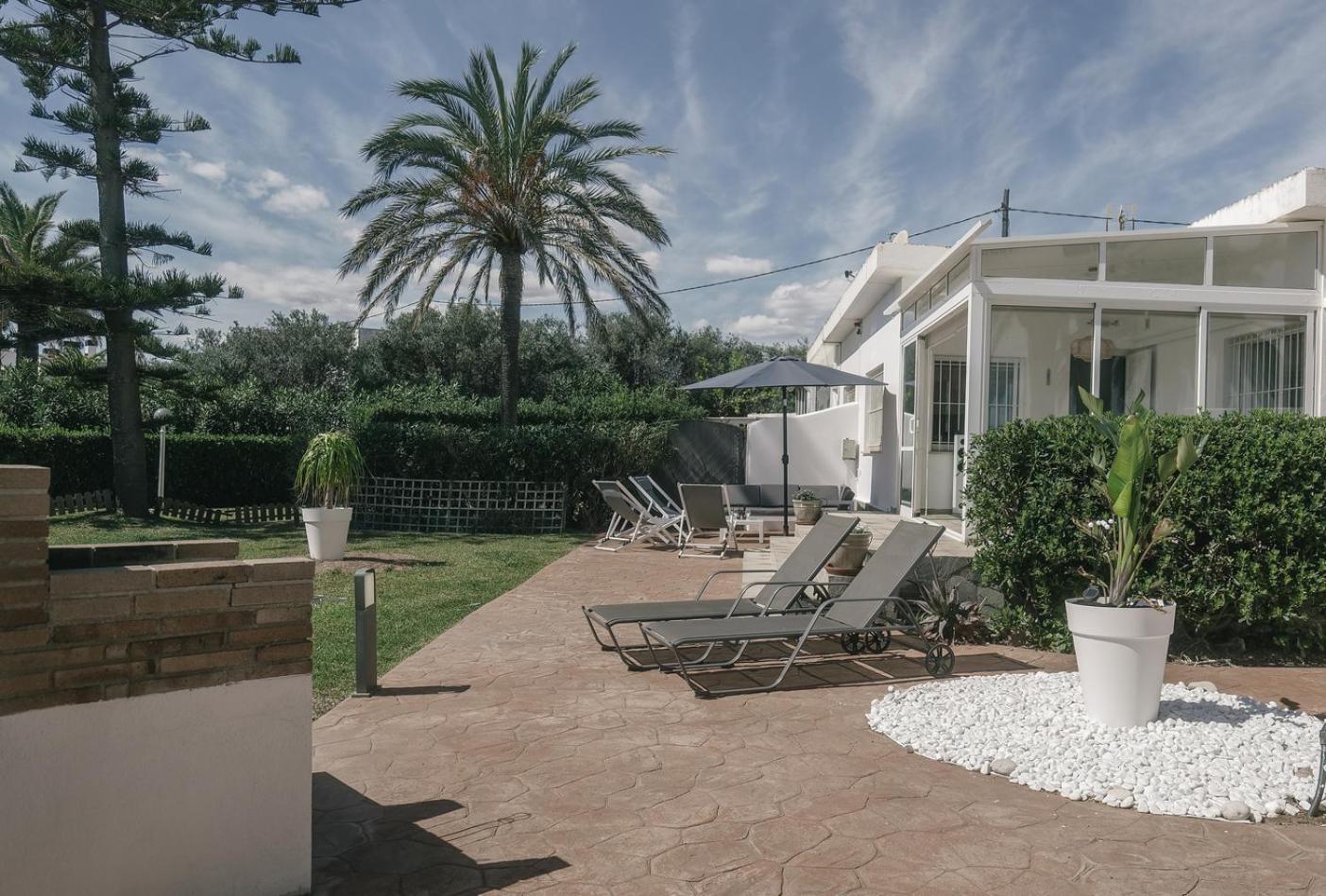 Vila Casa Vesalia A 1A Linea De Mar Con Aa Y Wi-Fi. Vinarós Exteriér fotografie